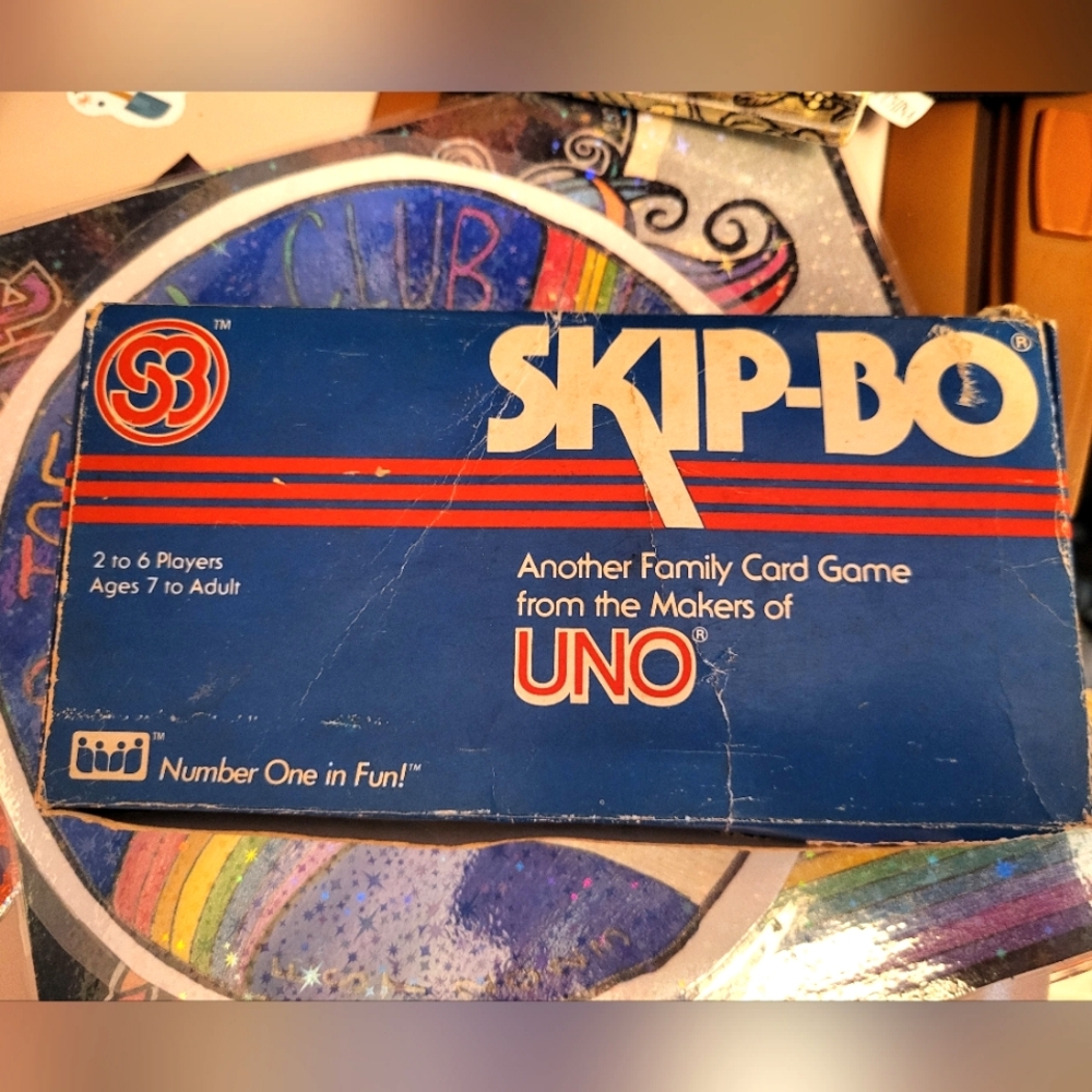 Vintage 1982 Skip-Bo